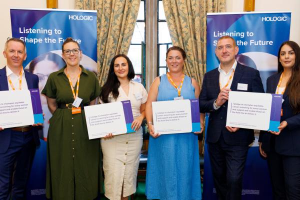 group of people smiling