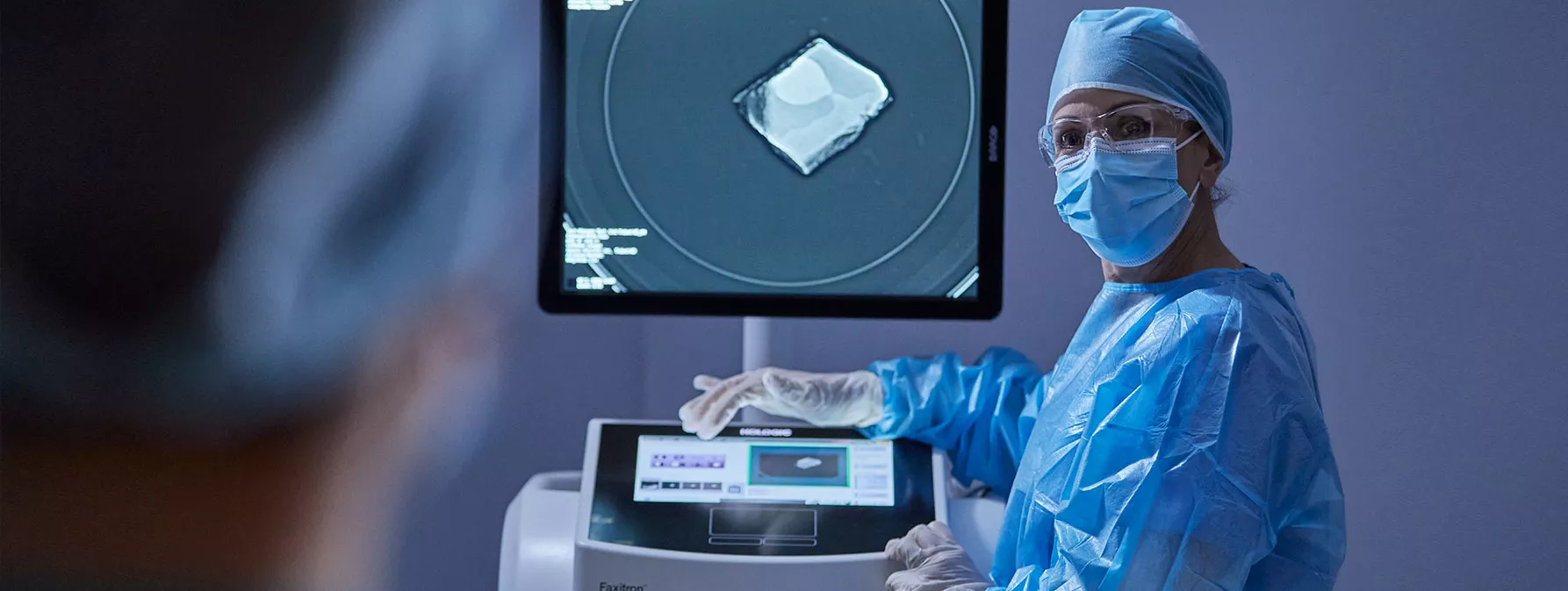 Faxitron® Trident® with clinician